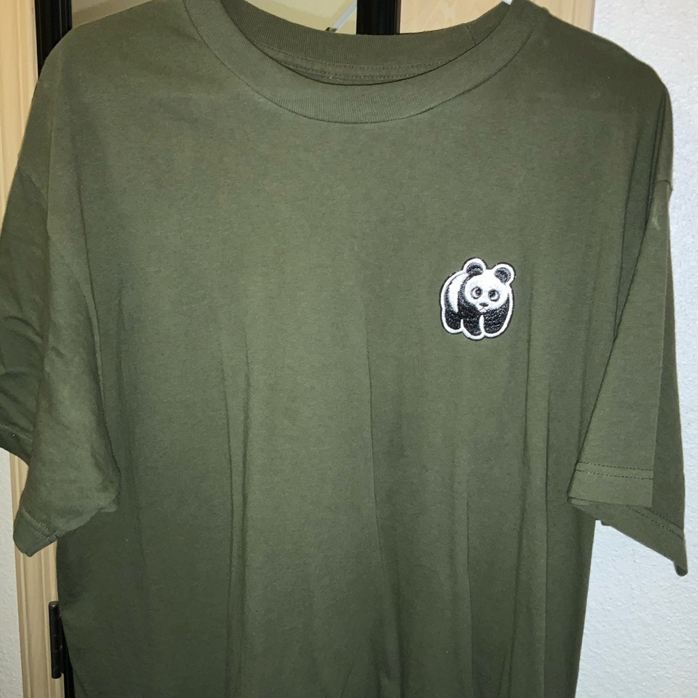 Panda patch shirt